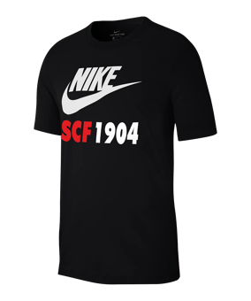 Nike SC Freiburg Futura T-Shirt Kids Schwarz F013 - schwarz