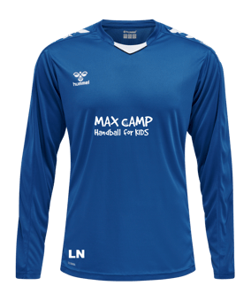 Hummel hmlCORE XK Trikot langarm Blau F7045