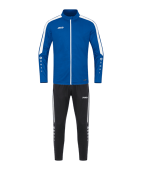 JAKO Power Trainingsanzug Kids Blau F400 - blau