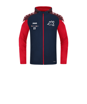 JAKO Performance Kapuzenjacke Kids Blau F909