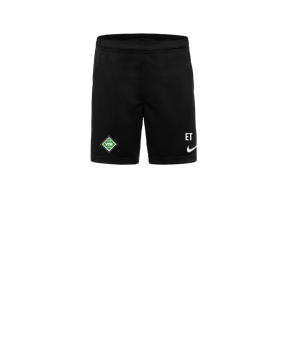 Nike Park 20 Knit Short Kids Schwarz Weiss F010