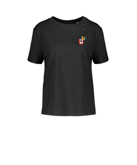 Merch Muser T-Shirt Women Black | #logo4c