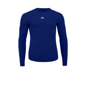 adidas Techfit Underwear Mock Manches Longues Enfants Bleu