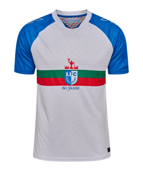 Hummel 1. FC Magdeburg 60 Jahre Trikot 2025/2026 Kids Weiß F9548 - weiss