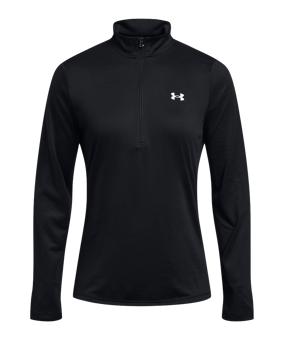 Under Armour Tech 1/2 Zip Sweatshirt Damen Schwarz F001 - schwarz