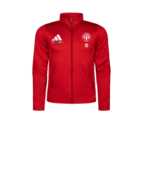 adidas Entrada 26 Trainingsjacke Kids Rot