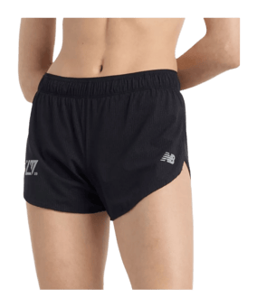 New Balance London Edition RC Ultra Light Laufshort Damen Schwarz - schwarz