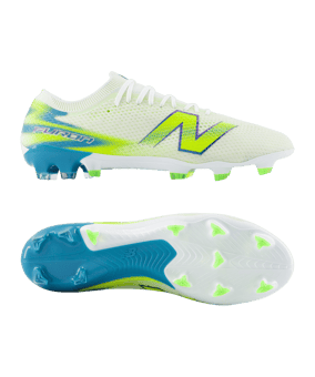 New Balance Furon Pro V9 FG Main Blanc - blanc