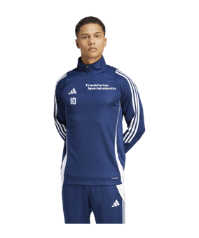 adidas Tiro 24 Trainingstop Blau Weiss
