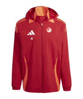 adidas Tiro 24 Competition Allwetterjacke Rot