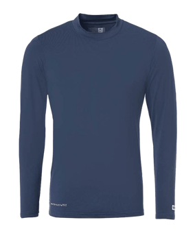 uhlsport Baselayer Unterhemd langarm F14 - blau