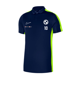 Nike Academy Poloshirt Blau F452