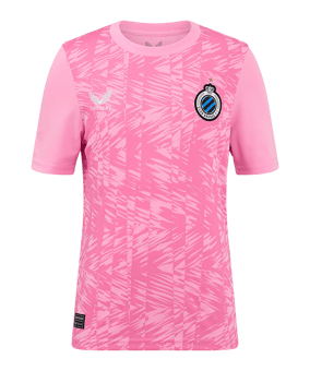 Castore FC Brügge Torwarttrikot Home 2024/2025 Kids Pink F160 - rosa