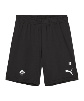 PUMA teamGOAL Short Kids Schwarz F03
