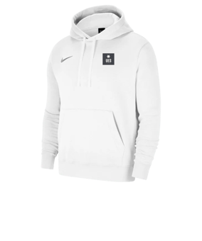 Nike Park 20 Fleece Hoody Weiss Grau F101