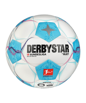 Derbystar Bundesliga Brillant Replica v24 Trainingsball F024 - weiss