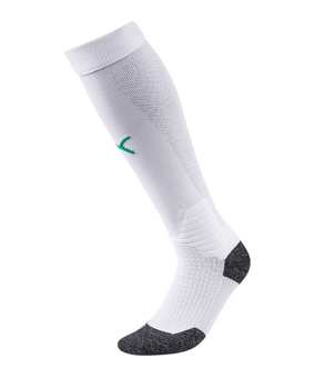 PUMA LIGA Socks Stutzenstrumpf Weiss Grün F15 - weiss