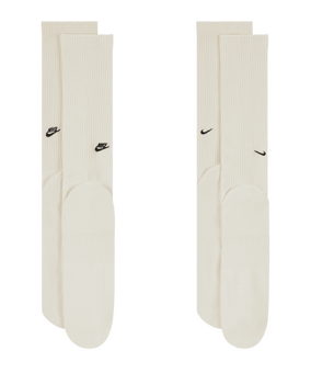 Nike Crew 2er Pack Socken Beige F133 - beige