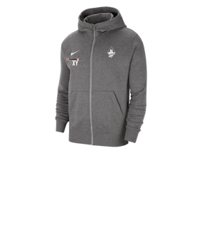 Nike Park 20 Fleece Kapuzenjacke Kids Grau F071
