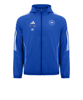 adidas Tiro 24 Windbreaker Blau