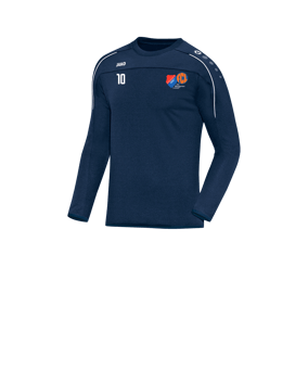 JAKO Classico Sweatshirt Kids Blau Weiss F09
