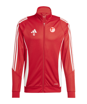 adidas Tiro 24 Trainingsjacke Rot Weiss