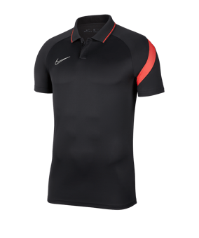 Nike Academy Pro Poloshirt Kids Grau Orange F069 - grau