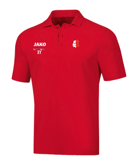JAKO Base Poloshirt Rot F01