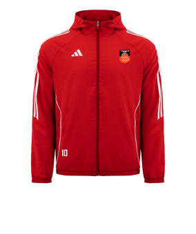 adidas Tiro 24 Windbreaker Rot Weiss