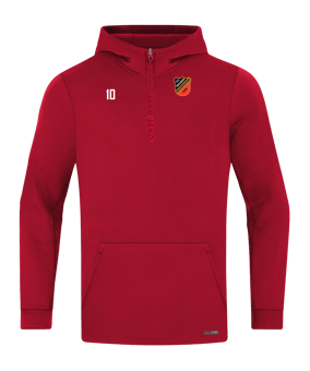 JAKO Pro Casual Hoody Rot F141