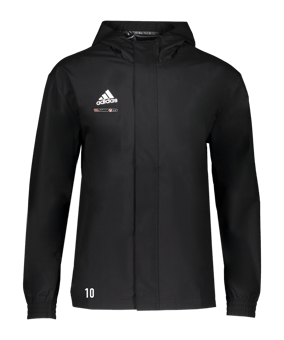adidas Entrada 22 Allwetterjacke Schwarz
