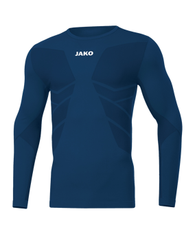 JAKO Comfort Recycelt langarm Kids Blau F930 - blau