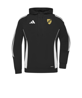 adidas Tiro 24 Hoody Schwarz Weiss 