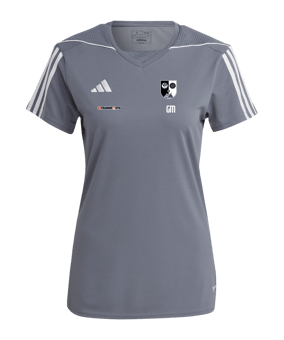 adidas Tiro 23 Trikot Damen Grau Weiss