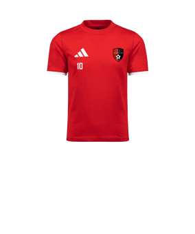 adidas Entrada 26 Trainingsshirt Kids Rot