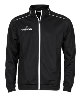 Spalding Team Warm Up Jacke Kids Schwarz F01 - schwarz