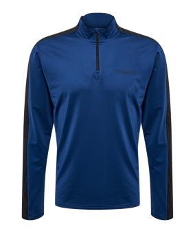 Hummel hmlTE STRENGTH HalfZip Sweatshirt Blau F7134 - blau