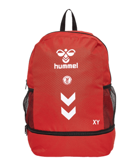 Hummel hmlESSENTIAL W. SC Rucksack Rot F3062