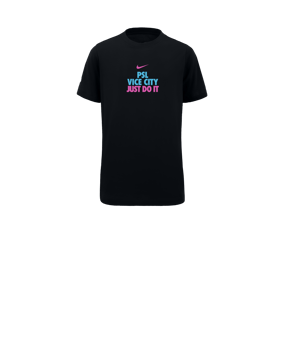 T-shirt Nike Park 20 enfants Noir blanc F010 