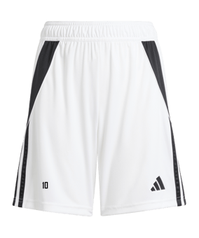 adidas Tiro 24 Short Kids Weiss Schwarz
