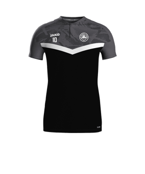 JAKO Iconic Poloshirt Schwarz F801