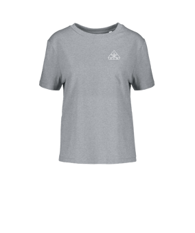 Merch Muser T-Shirt Women Heather Grey  | #logo1c