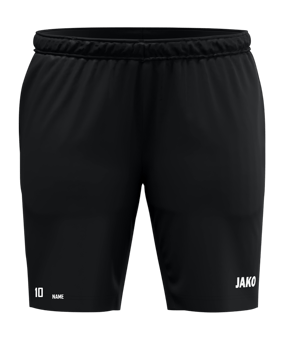 JAKO Dynamic Freizeit Short Damen Schwarz F800