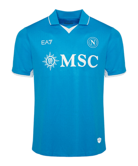 EA7 SSC Neapel Trikot Home 2024/2025 Kids Blau - blau