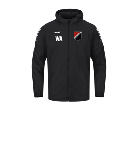 JAKO Team 2.0 Allwetterjacke Kids Schwarz F800