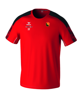 Erima Evo Star T-Shirts Kids Rot Schwarz