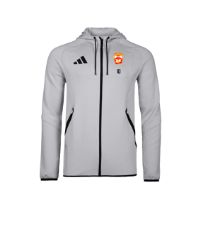 adidas Tiro Travel Sweatshirt à capuche Gris 