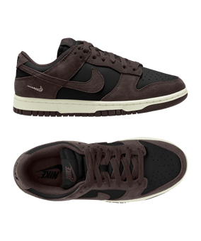 Nike Dunk Low Suede Donna Nero C001 - nero