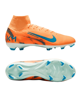 Nike Air Zoom Mercurial Superfly X Pro FG Kylian Mbappe Signature Orange F801 - orange