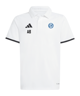 adidas Entrada 26 Polo Kids Weiß